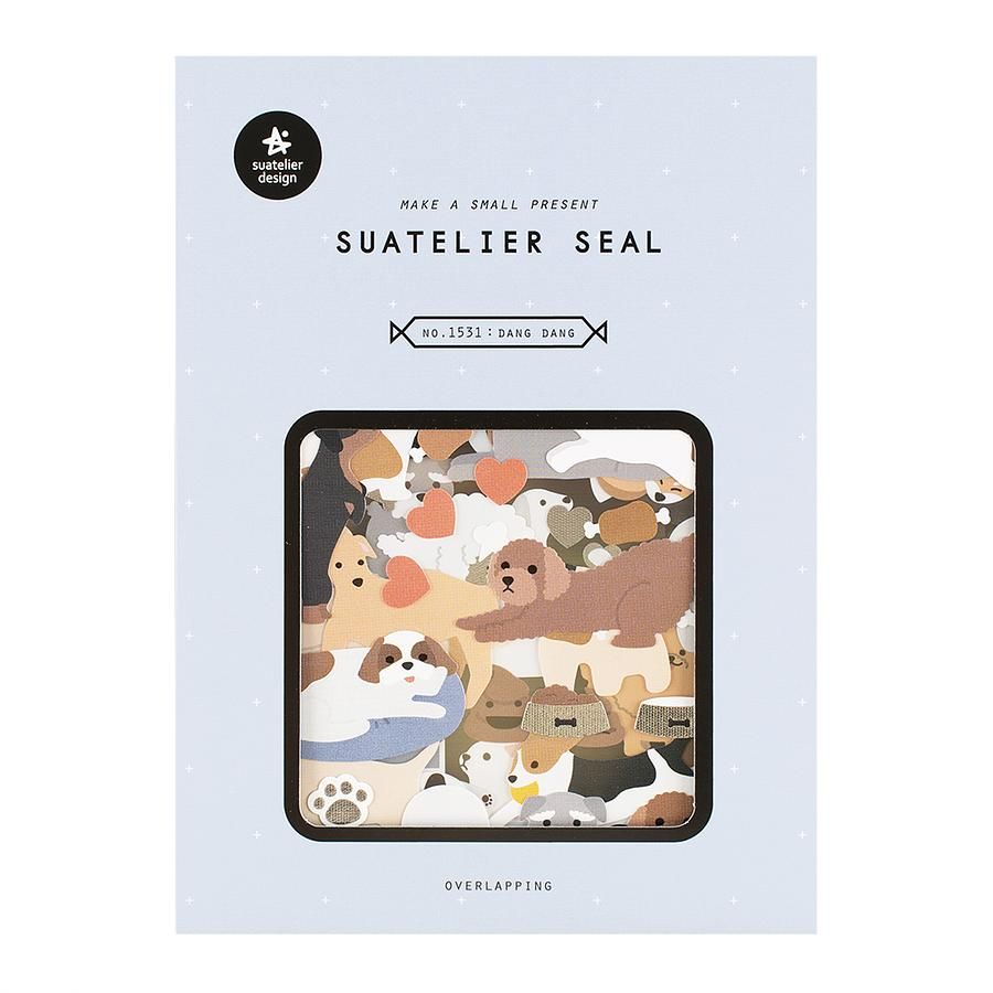 suatelier貼紙包/ 狗狗/ ＃1531